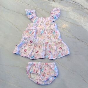 Magnetic Me - magnetic dress and diaper cover set- 9-12M